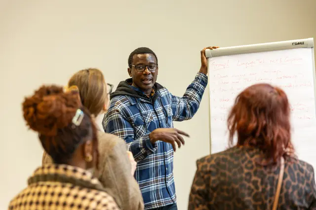 Workshop participants during Day 1 of Digital Humanities and AI in African Studies