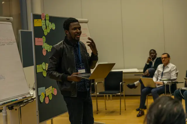 Workshop participants during Day 1 of Digital Humanities and AI in African Studies