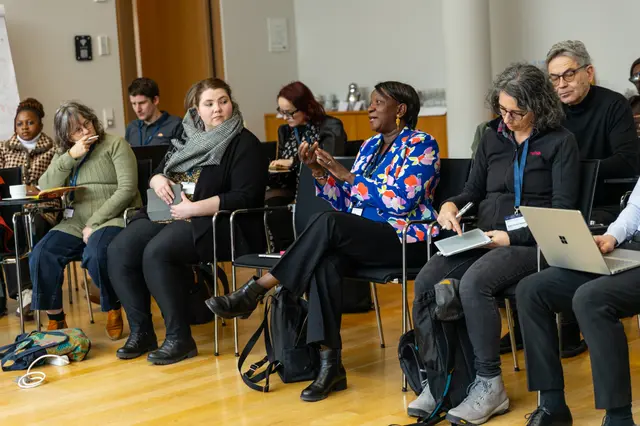Workshop participants during Day 2 of Digital Humanities and AI in African Studies