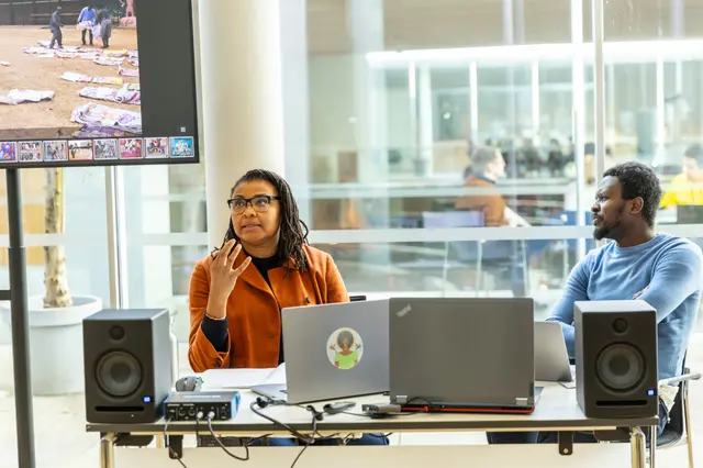 Workshop participants during Day 3 of Digital Humanities and AI in African Studies