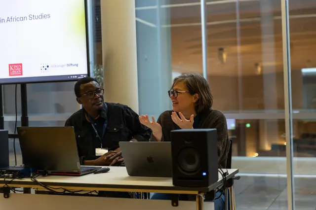 Workshop participants during Day 1 of Digital Humanities and AI in African Studies