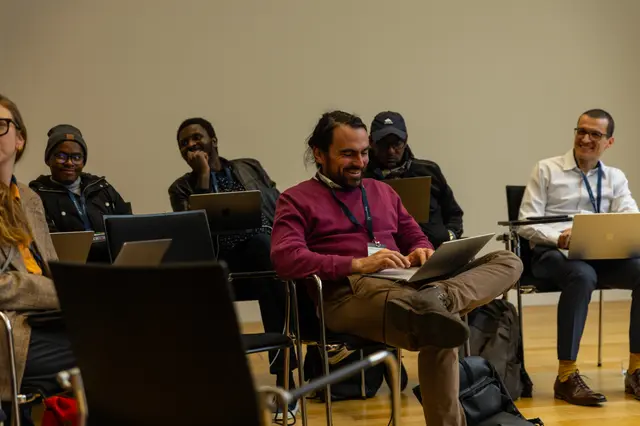 Workshop participants during Day 1 of Digital Humanities and AI in African Studies