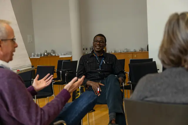 Workshop participants during Day 1 of Digital Humanities and AI in African Studies